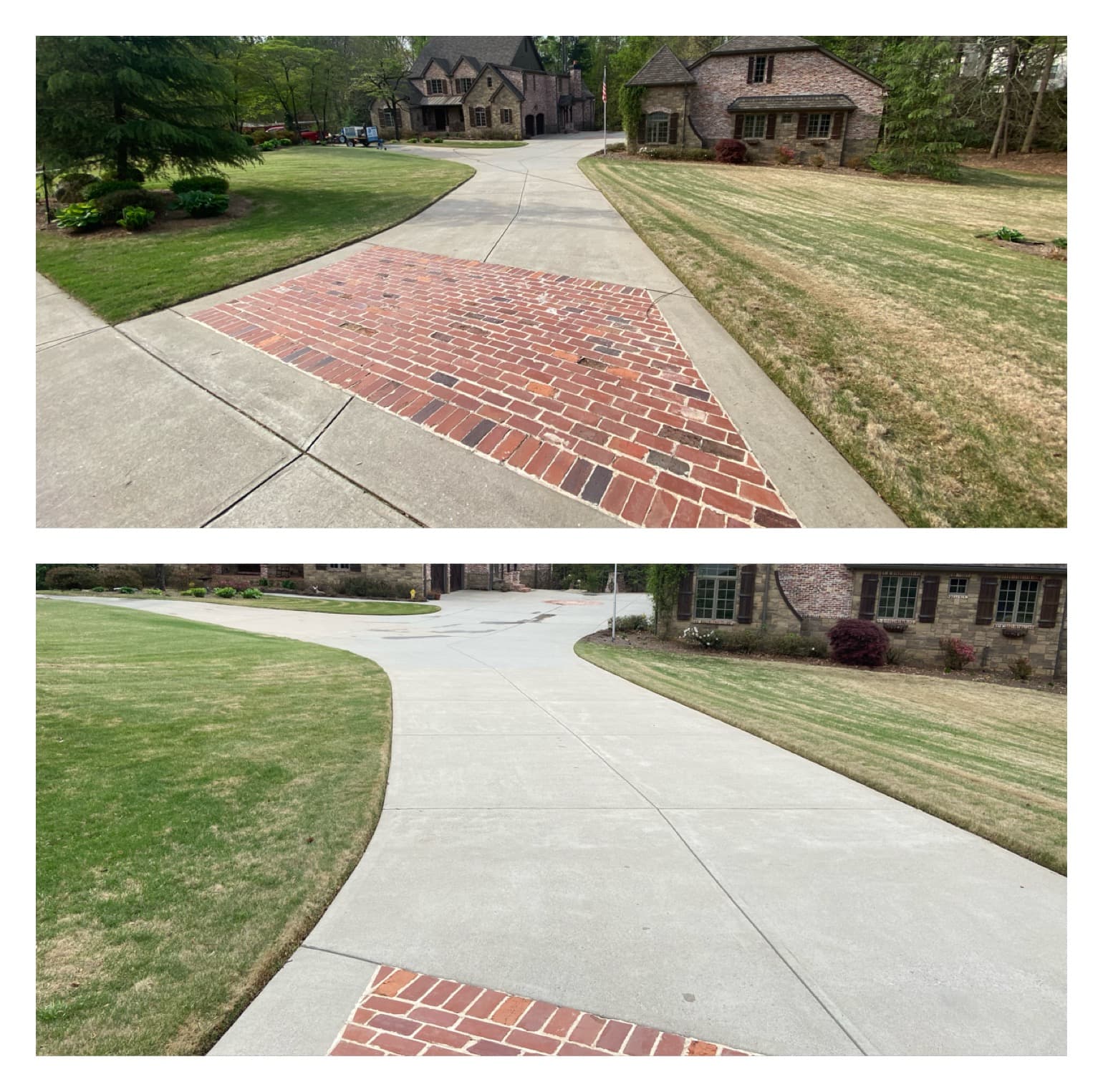 Driveway pressure washing — Atlanta GA