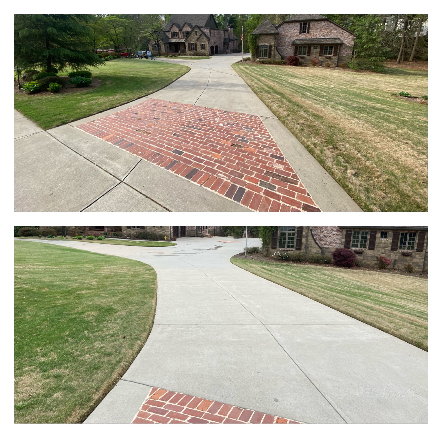 Driveway pressure washing — Atlanta GA